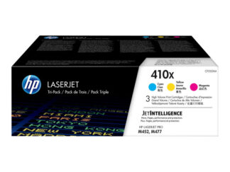 HP 410X Gul, Cyan, Magenta - 3-pack - tonerkasett - longlife