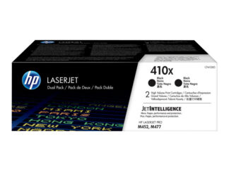 HP 410X Svart - 2-pack - tonerkasett - longlife